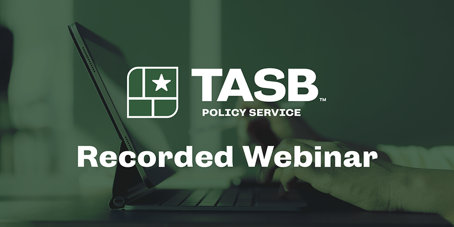 Policy Service Recorded Webinar